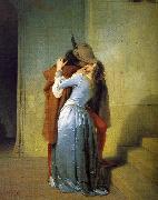 Francesco Hayez The Kiss painting